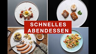 Schnelles Abendessen Rezeptideen – In nur 30 Minuten 🍽️ [upl. by Pascoe]