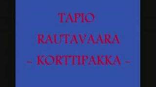 Tapio Rautavaara  Korttipakka [upl. by Ariay]