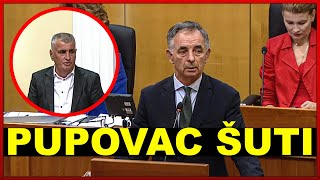 Pupovac prozvao Bulja i quotZa dom spremniquot Bulj ga odrezao u 30 sekundi Kukavica o ratu i Crnoj Gori [upl. by Savitt]