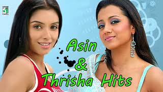 Asin amp Trisha Super Hit Popular Audio Jukebox [upl. by Letnahc]