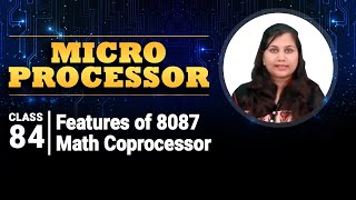 Features of 8087 Math Coprocessor  8087 Math Coprocessor  Microprocessor [upl. by Nelleh]