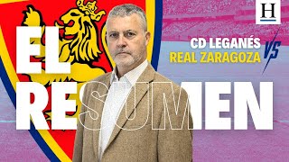 ⚽​ RESUMEN del CD Leganés vs Real Zaragoza 11 [upl. by Alecram]