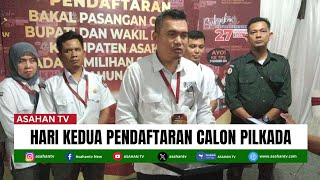 Hari Kedua KPU Asahan Belum Terima Pendaftaran Calon Bupati dan Wakil Bupati Asahan  ATV [upl. by Armbrecht]