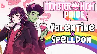 Valentine REGRESA  Monster High Pride  Historia completa 2024 [upl. by Angelita]