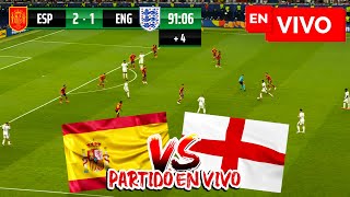 🔴 ESPAÑA VS INGLATERRA PARTIDO DE HOY EN VIVO  FINAL UEFA EUROCOPA 2024 SPAIN VS ENGLAND LIVE MATCH [upl. by Emmuela]