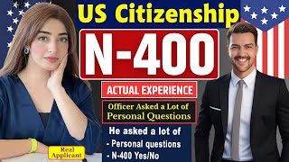 NEW US Citizenship Interview Actual Case 2024 Questions amp Answers Practice  N400 Naturalization [upl. by Ryter]