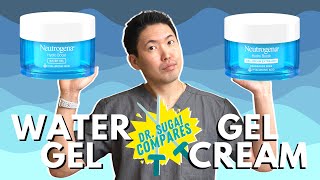 Dr Sugai Compares Neutrogena Hydro Boost Water Gel vs GelCream [upl. by Ferrand]