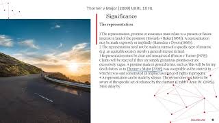 Case Law Land the representation Thorner v Major 2009 UKHL 18 HL [upl. by Sivlek]