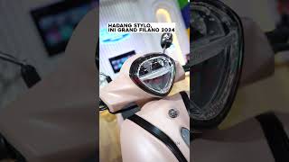 YAMAHA GRAND FILANO VERSI 2024 LEBIH KEREN DARI STYLO motorbaru iims2024 filano stylo160 [upl. by Chuu348]