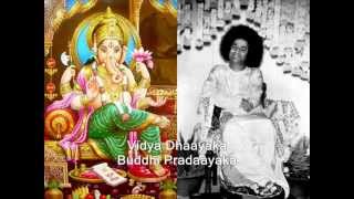 Gaja Vadana Gananatha Natha  Sai Ganesha Bhajan [upl. by Ettevets]