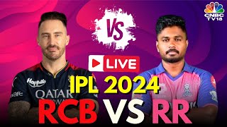 IPL 2024 LIVE RCB vs RR Match Live  Rajasthan Royals vs Royal Challengers Bengaluru Match  N18L [upl. by Nedyaj]