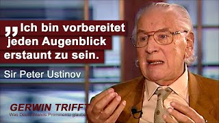 Gerwin Trifft Sir Peter Ustinov den weltberühmten Humoristen und Schauspieler  INTERVIEW [upl. by Stalder]