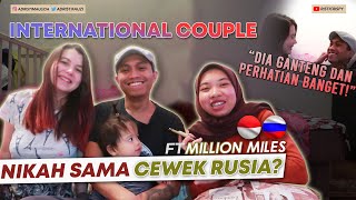 KOK BISA NIKAH SAMA CEWEK RUSIA International Couple Indonesia – Russia ft Million Miles 1 [upl. by Kablesh329]