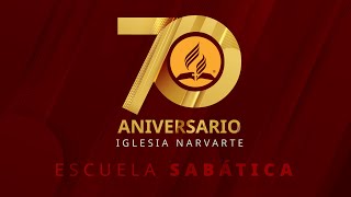 70º Aniversario Iglesia Narvarte  Servicio de Adoración y Escuela Sabática  4 de diciembre de 2021 [upl. by Ayotaj]