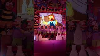 Universal Studios  The Simpsons Ride  Groundskeeper Willie MacDougal Scene [upl. by Anaynek]