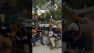 Found this great Bluegrass jam at Tennessee Valley Old Time Fiddlers Convention [upl. by Ardnasirk]