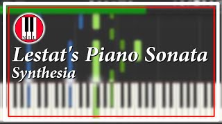 Lestats Piano Sonata  Synthesia version [upl. by Drooff]