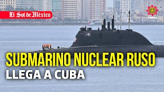 Submarino nuclear ruso llega a Cuba [upl. by Quick]