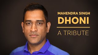 A tribute to MS Dhoni [upl. by Wilen51]