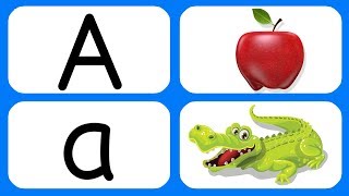 Learn A B C D  A for Apple  ABCD Song  A to Z Alphabet Learning  ABCD Poem  Cartoon Video [upl. by Obeng]