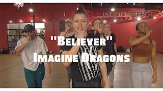 Believer  Imagine Dragons  by Janelle Ginestra [upl. by Suivatram]