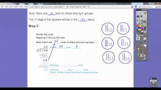 Divide 3 Digits by 1 Using Place Value  Section 410 [upl. by Koeninger]