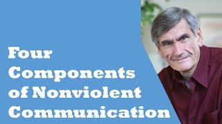 The four Components of Nonviolent Communication explained by Marshall Rosenberg [upl. by Bayly]