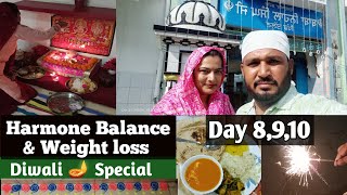 Day 8910 Weightloss amp Harmone Balance Boost Ovulation  Better fertility jaatnipunjabi [upl. by Hpesoy978]