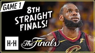 LeBron James Full Game 1 Highlights vs Warriors 2018 NBA Finals  51 Pts 8 Ast 8 Reb [upl. by Carolin]