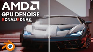 How to Enable AMD GPU Denoise  Blender 41 [upl. by Bert780]