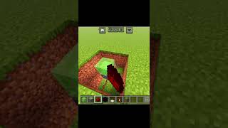 Elytra launcher in Minecraft pocket edition workingredstone [upl. by Tonry]