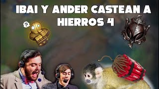 IBAI Y ANDER CASTEAN UNA PARTIDA EN HIERRO 4  LIGA DE HIERROS PROFESIONAL [upl. by Lynnea]