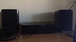 Testing my new Toy Marantz PM5005  Boston BA A25 [upl. by Ardell491]