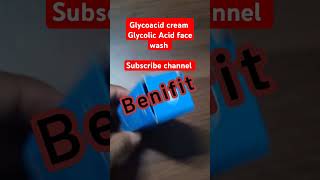 Glycolic Acid Cream ll Glycolic Acid face wash use in hindi ll cosmoq Face wash video shorts [upl. by Craggy822]