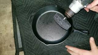 How to make your new Lodge cast iron smooth as glass [upl. by Otreblaug607]