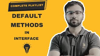 Default Methods In Interface JAVA 8 In Hindi [upl. by Aseyt]