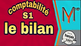 comptabilité générale S1 le bilanPlan comptable [upl. by Lednor]