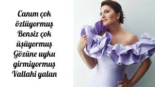 Sibel Can  Vallahi Yalan  lyrics  şarkı sözleri [upl. by Iba]