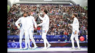 Mention des résultats escrime Jour 7 JO2024 02082024🤺 [upl. by Nuavahs]