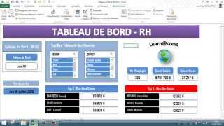 Excel  Actualiser votre Tableaux de Bord Module n°5 [upl. by Arakihc]