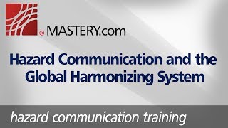 Hazard Communication and The Global Harmonizing System  Training [upl. by Ignatia]