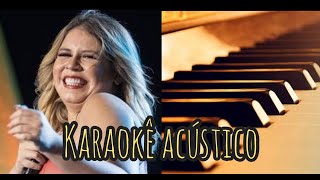 Tentativas  Marília Mendonça  Karaokê Acústico  🎹 [upl. by Ohploda182]