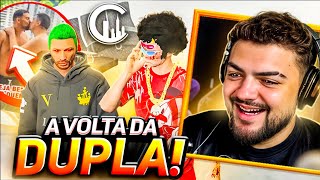 A volta da MAIOR DUPLA DO GTA RP LUQUET4 [upl. by Auqenahc]