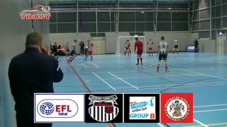 GTSET Futsal KinderSport Plus Futsal Cup R1 241116 York Uni [upl. by Aenej]