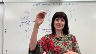 VSEPR Practice 24 Electron Domains [upl. by Lahey945]