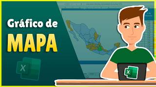 Cómo Crear Un Gráfico de MAPA en Excel para Mejorar tus Reportes y Dashboard [upl. by Lessur]