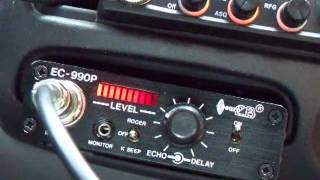 Euro CB EC990 Echo Chamber for CB Radio  Demonstration [upl. by Yelsna30]