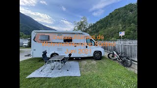 zwoaaufdaroasde  060621  Mit dem Wohnmobil nach Südtirol [upl. by Anida]