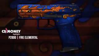 CSGO  P2000  Fire Elemental [upl. by Florina]