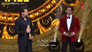 hrithik roshan and tiger shrof in iifa awards 2015 [upl. by Doley]